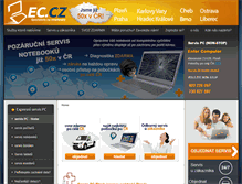 Tablet Screenshot of entercomputer.cz